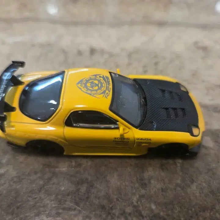 [BUNJANG] Ignition Model 1:64 FD3S RX-7 Yellow (Unsealed) / 이그니션 1:64 (FD3S) RX-7 옐로우 개봉품 택포5.5
