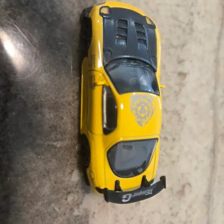 [BUNJANG] Ignition Model 1:64 FD3S RX-7 Yellow (Unsealed) / 이그니션 1:64 (FD3S) RX-7 옐로우 개봉품 택포5.5