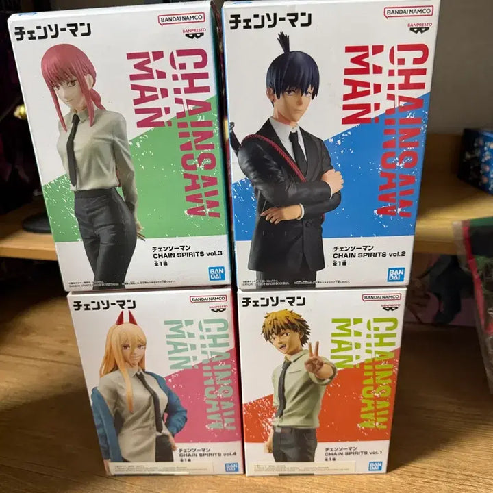 [BUNJANG] Chainsaw Man Banpresto Figure Set (8 Types) / 체인소맨 피규어 8종 세트 판매