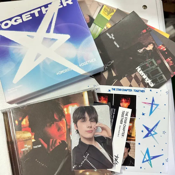 [BUNJANG] TXT (TOMORROW X TOGETHER) Star Chapter: TOGETHER Hyuning Kai Solo Track Version Photocard Set / 투바투 별의 장 together 뷰스 솔로트랙 ver. (포카O)
