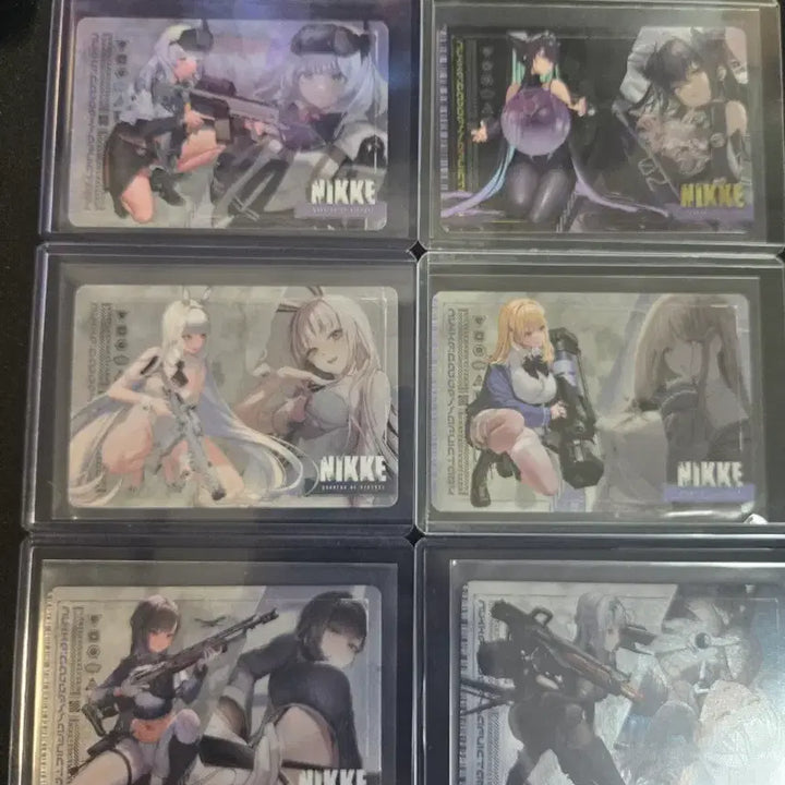 [BUNJANG] NIKI Metallic Card 6-Piece Set / 니케 메탈릭카드 6장 세트
