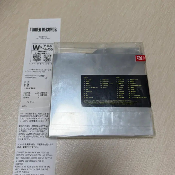 [BUNJANG] VAUNDY Replica CD Album / VAUNDY replica CD / 바운디 레플리카 앨범