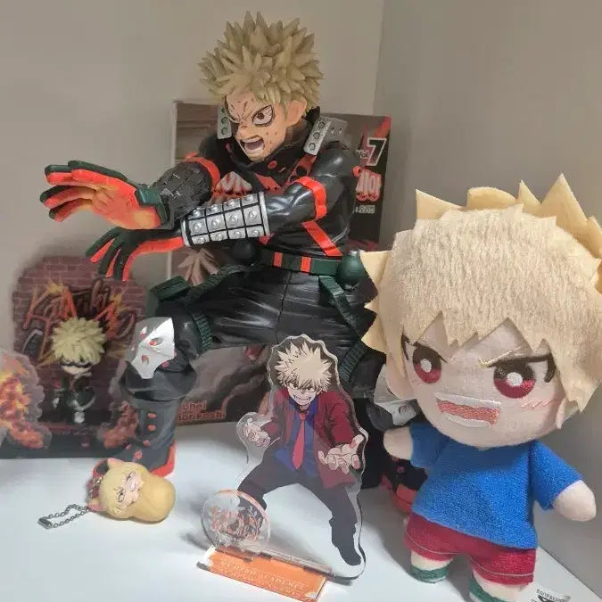 [BUNJANG] My Hero Academia Katsuki Bakugo Merchandise Bundle / 나의 히어로 아카데미아 바쿠고 굿즈 일괄 팝니다