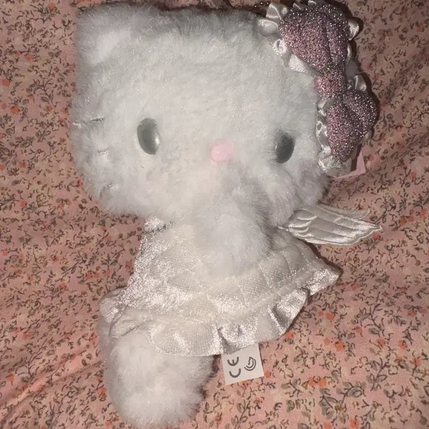 [BUNJANG] Sanrio Hello Kitty Angel Mascot Plush / 천사 엔젤 키티 마스코트 인형 팝니당 (배송비포함)
