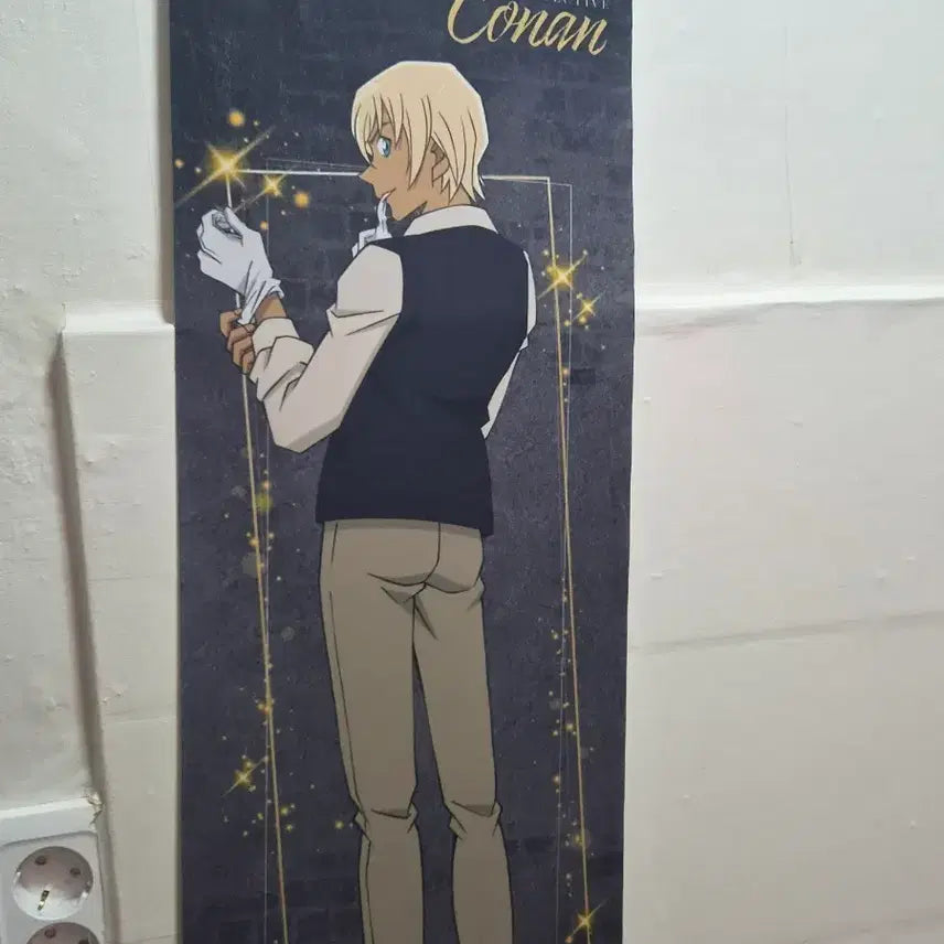 [BUNJANG] Detective Conan Amuro Wall Tapestry Scroll / 명탐정 코난 아무로 벽걸이 태피스트리 족자봉