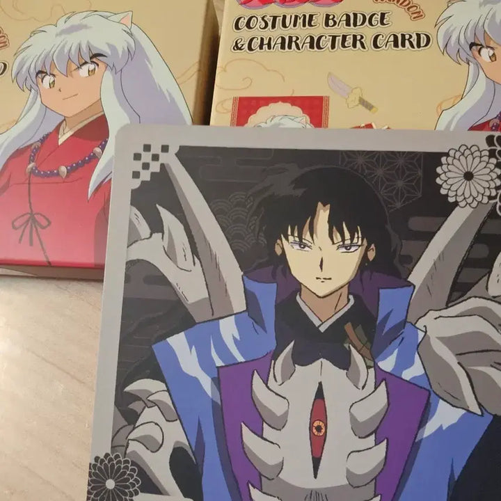 [BUNJANG] Inuyasha CGV Badge + Coaster Set / 이누야샤 cgv 뱃지+코스터 (원가판매)
