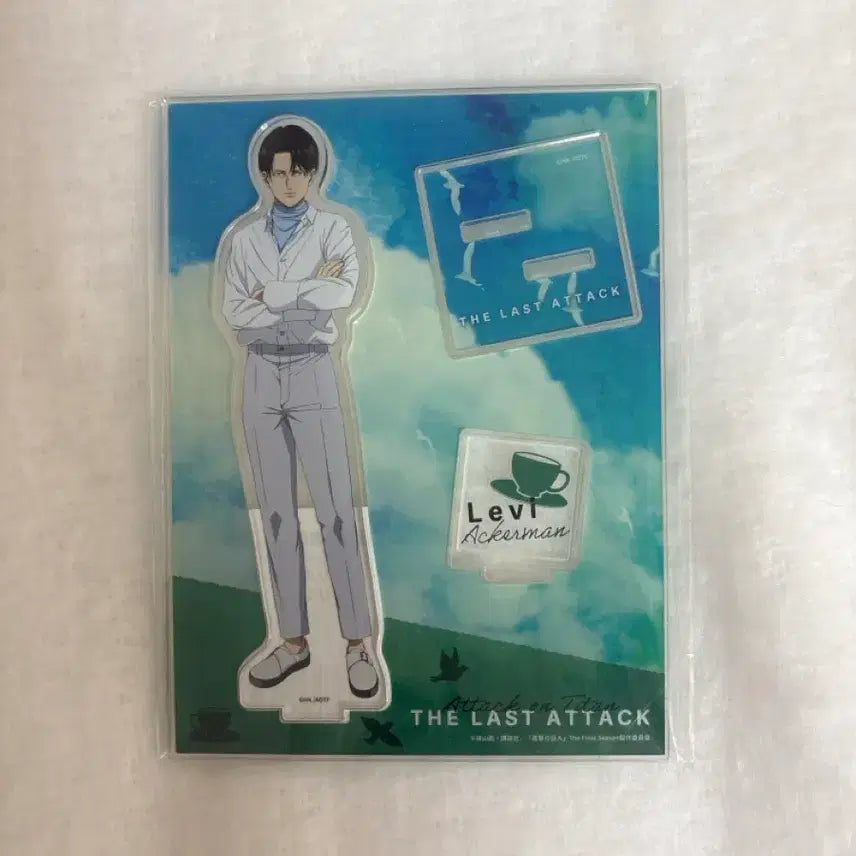 [BUNJANG] Attack on Titan Levi Last Attack Acrylic Stand / 진격의거인 진격거 리바이 라스트어택 아크릴 스탠드