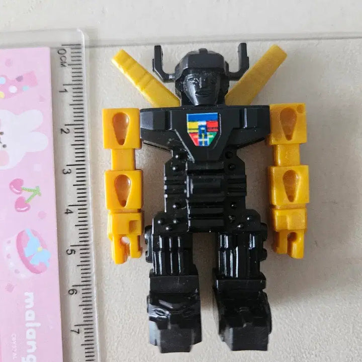 [BUNJANG] Custom Painted Voltron Black Lion Figure / 고전 볼트론_커스텀