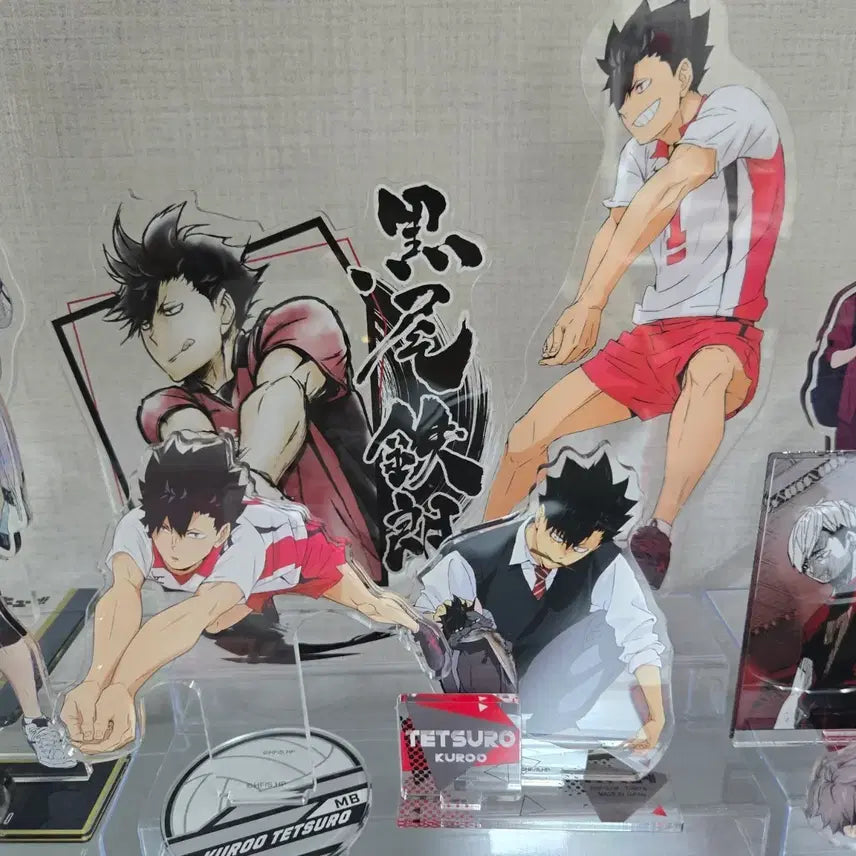 [BUNJANG] Haikyuu!! Tetsuro Kuroo Acrylic Standee Bundle Set / 하이큐 쿠로오 테츠로 아크릴 스탠드 일괄양도