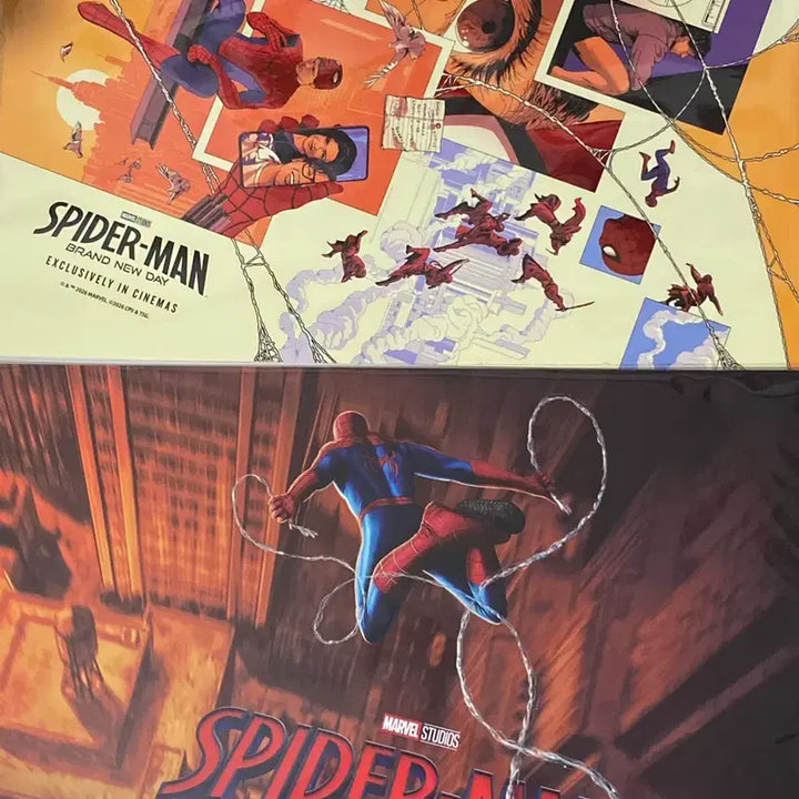 [BUNJANG] Spider-Man Poster Bundle Set (Unsealed) / (미개봉/일괄) 스파이더맨 포스터 2종