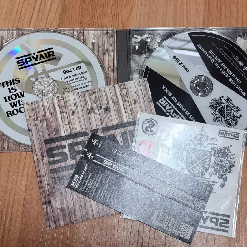 [BUNJANG] Spyair THIS IS HOW WE ROCK First Press Edition CD+DVD / CD+DVD) 스파이에어 THIS IS HOW WE ROCK 초회