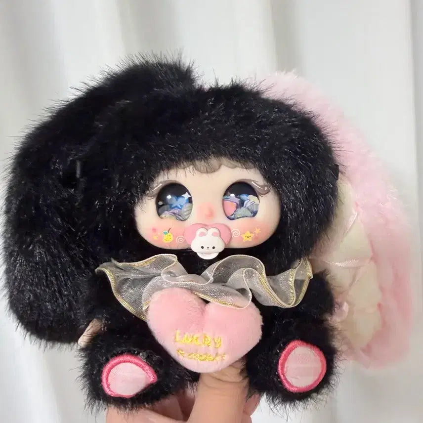 [BUNJANG] J.MO 80 Black and Pink Stuffed Animal / 지이모 80