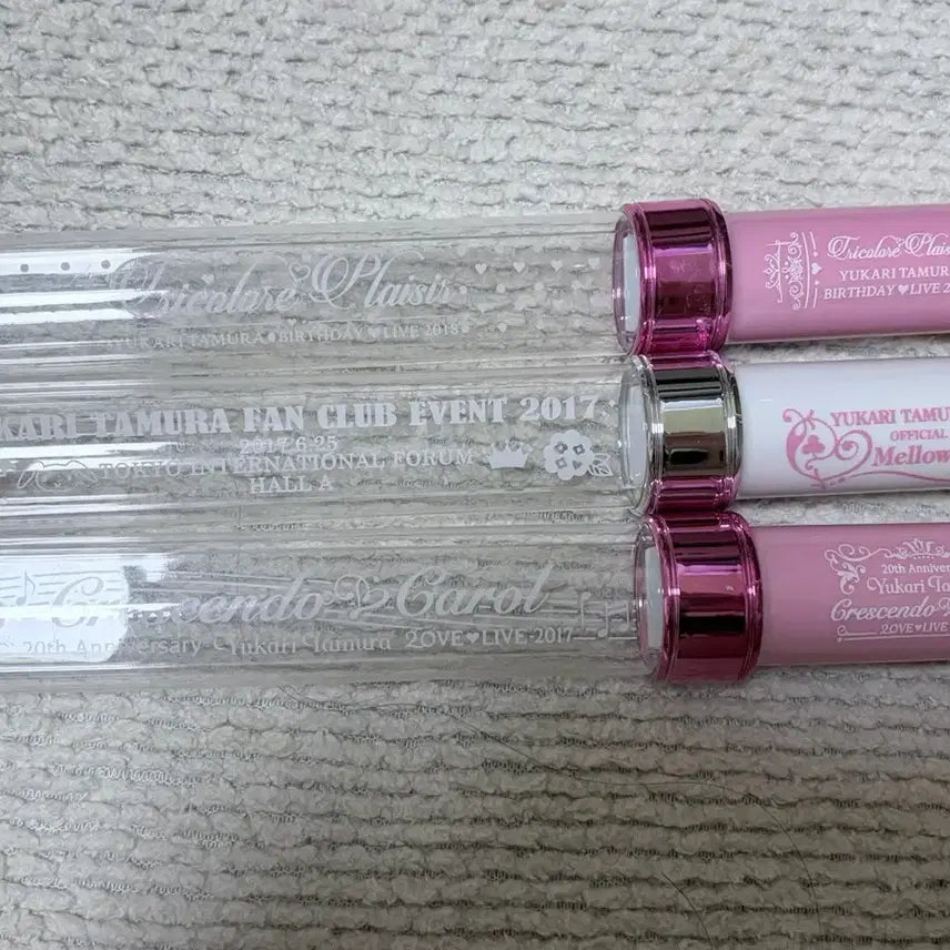 [BUNJANG] Tamura Yukari Concert Light Stick 3-Type Bundle Set / 성우아이돌 타무라 유카리 블레이드 3종 일괄