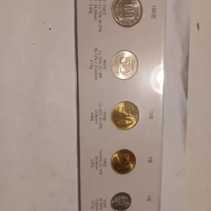 [BUNJANG] 1978 Coin Set / 1978년 주화세트