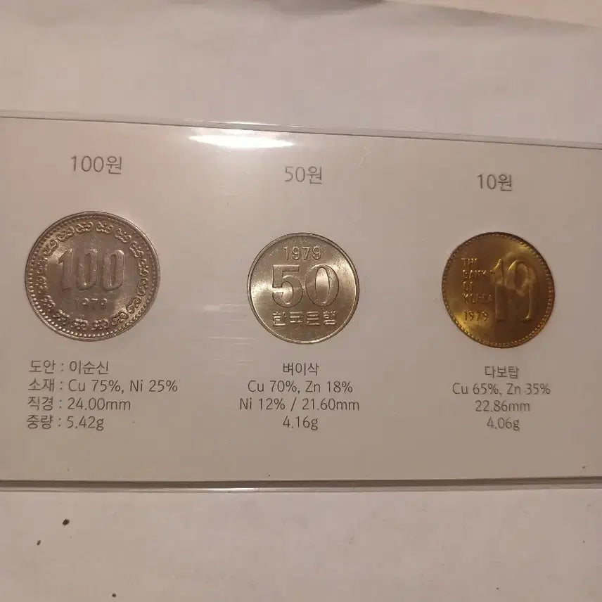 [BUNJANG] 1979 Coin Set / 1979년 주화세트