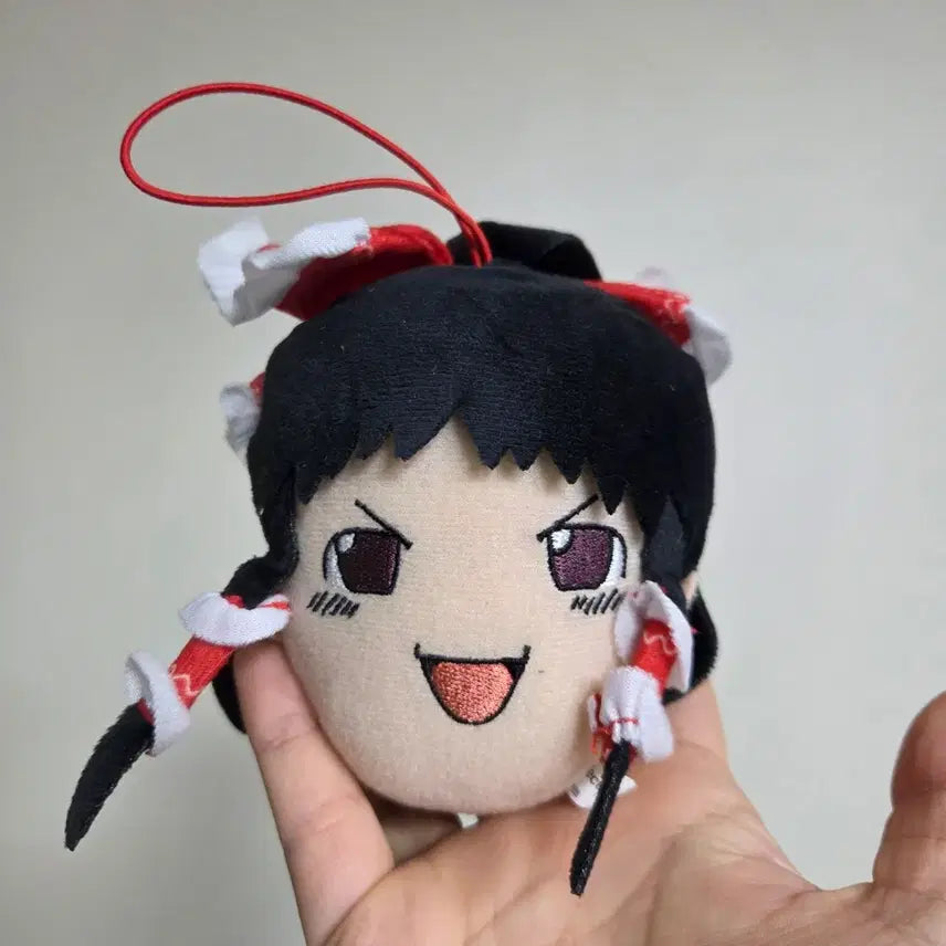 [BUNJANG] Touhou Project Hakurei Reimu Vintage Strap / 일본 빈티지 토이 캐릭터 굿즈 피규어 고전 만화 인형 동방프로젝트 하쿠레이 레이무 스트랩