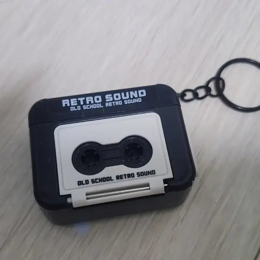 [BUNJANG] Retro Sound Cassette Keyring Gacha / 레트로 사운드 카세트 키링 가챠