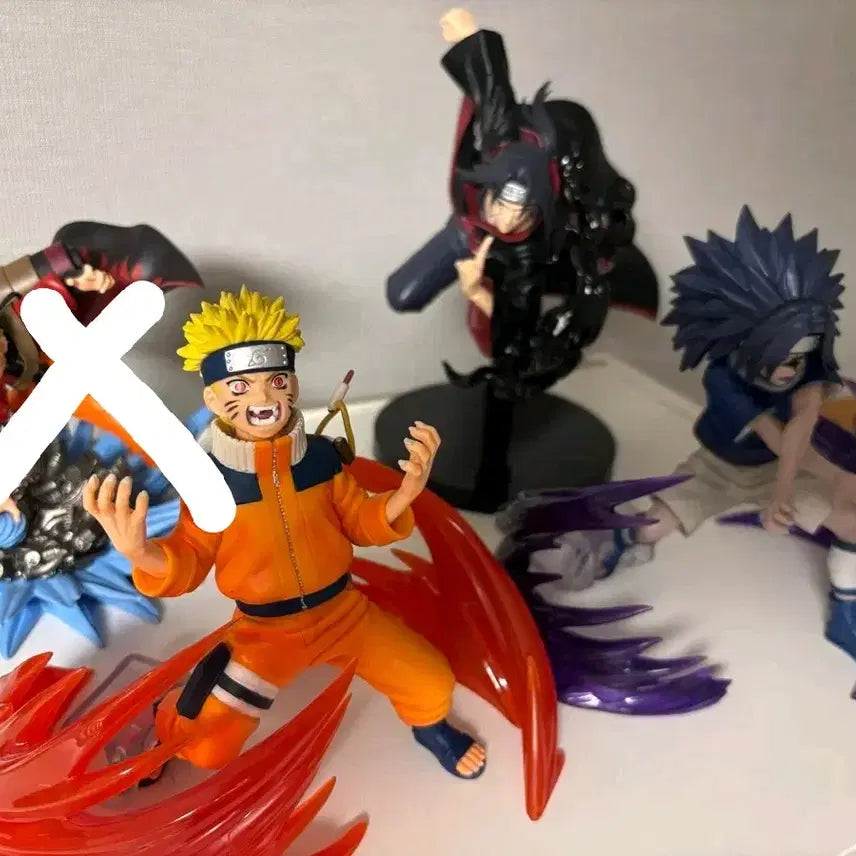 [BUNJANG] Naruto, Sasuke, Itachi Figure Bundle Set / 나루토 피규어 일괄판매