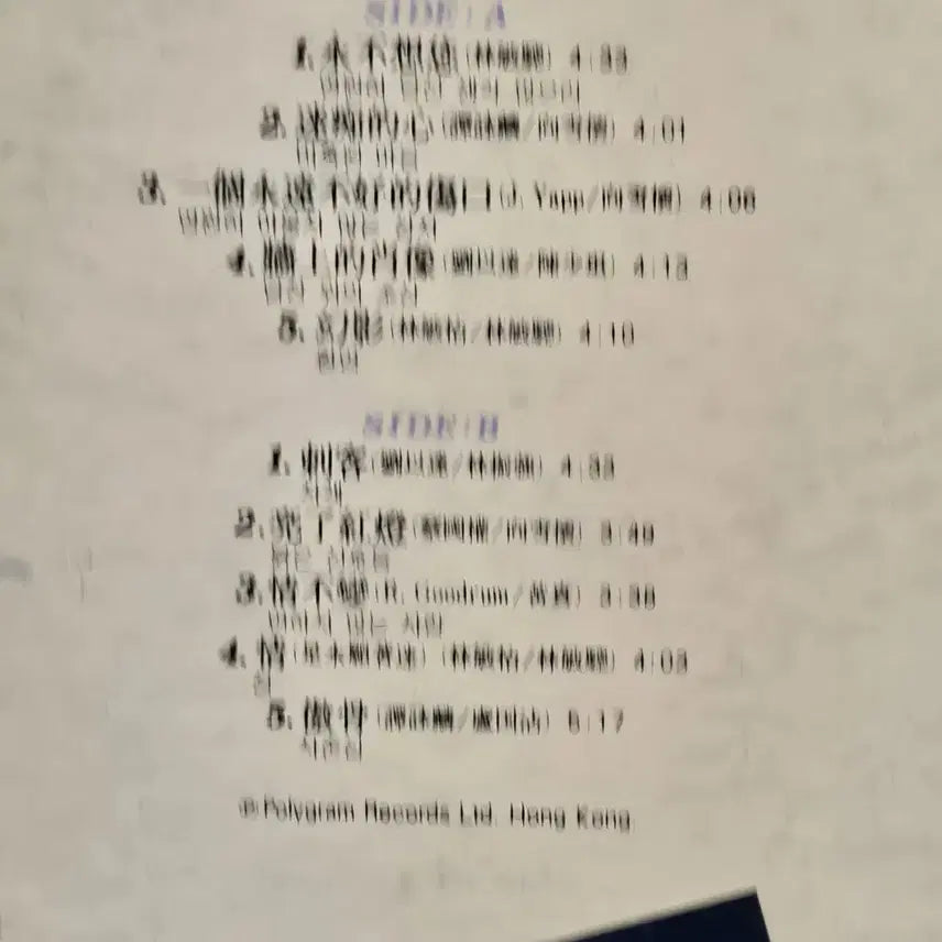 [BUNJANG] Alan Tam LP Vinyl Record / 1-1146.  LP음반 .알란탐 ALAN TAM (영원히 당신생각 않으리.자객).가요 팝 클래식 라이센스 중고음반