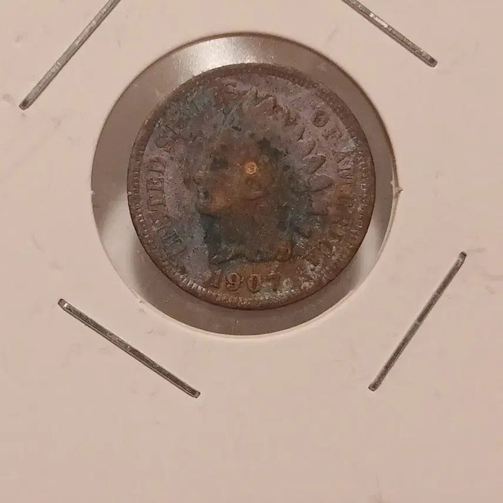 [BUNJANG] 1907 Indian Cent Coin / 1907년 인디안 센트