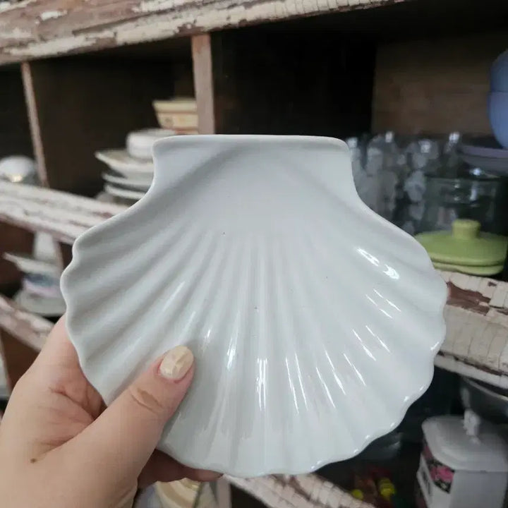 [BUNJANG] French Vintage Scallop Shell Dish / 프랑스 빈티지 조개 모양 접시