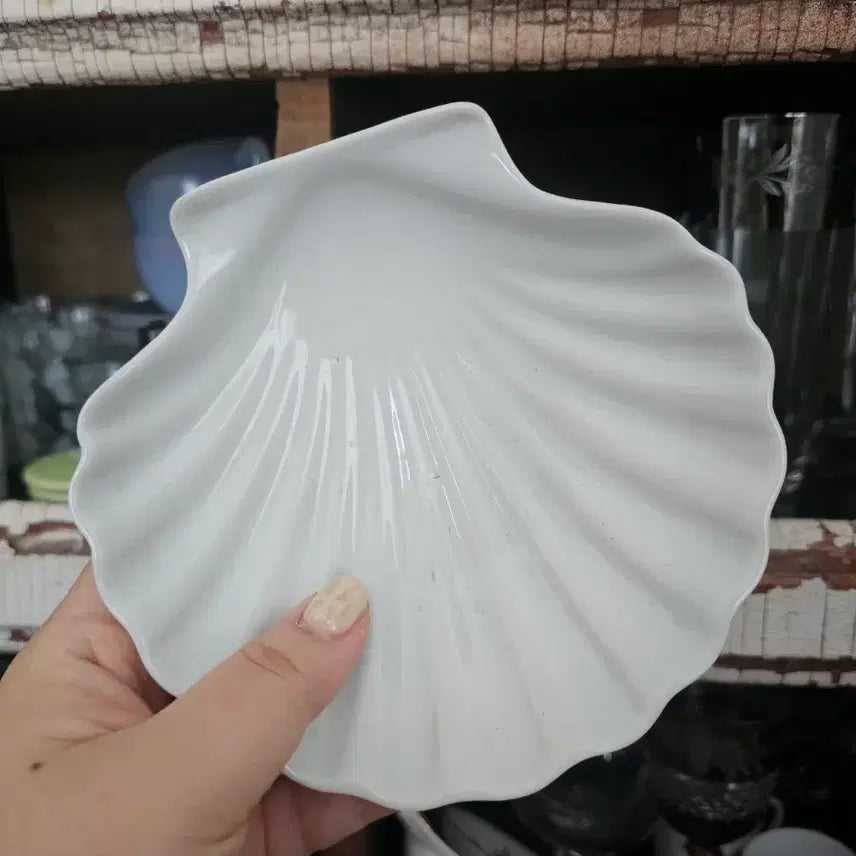 [BUNJANG] French Vintage Scallop Shell Dish / 프랑스 빈티지 조개 모양 접시