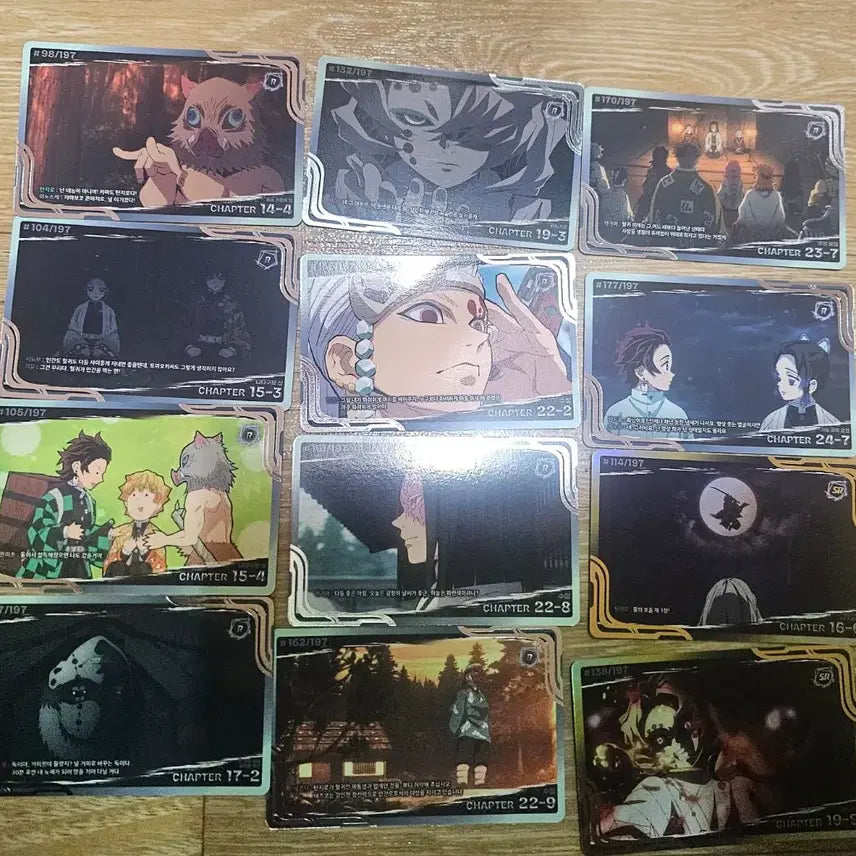 [BUNJANG] Demon Slayer Photocard Bundle Set (35 pcs) / 귀멸의칼날 포카(급처)
