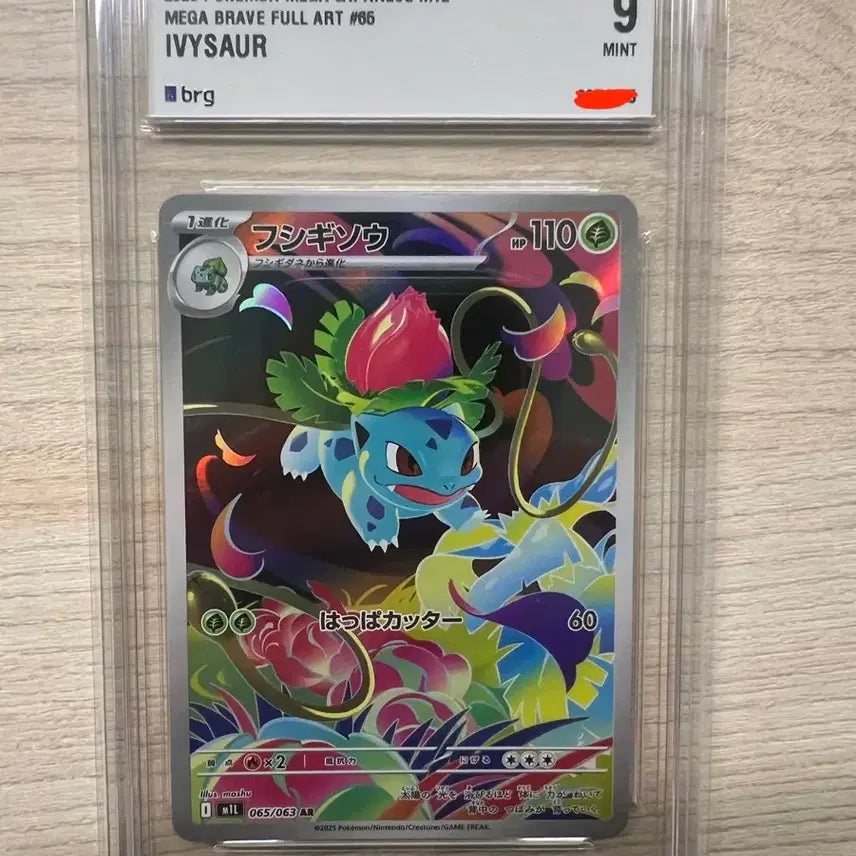 [BUNJANG] Japan Edition Bulbasaur AR - BRG9 / 일본판 이상해풀 ar - BRG9