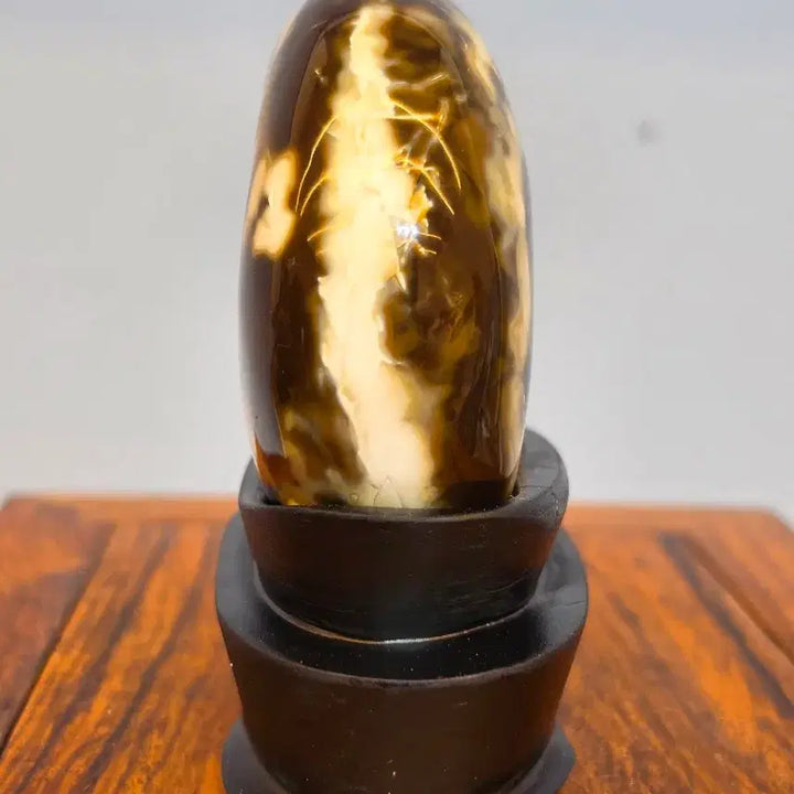 [BUNJANG] Madagascar Agate Stone Display / 26091019 좋은 기운을 내뿜고 컬러와 문양이 영롱한 마다가스카르 마노석 광물 수석 팝니다