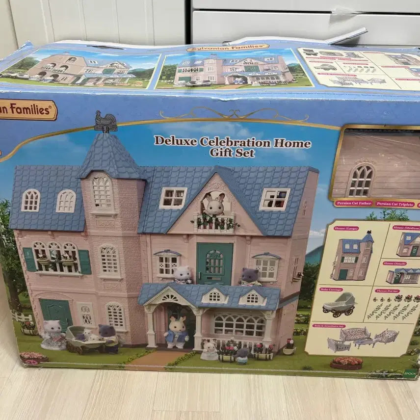 [BUNJANG] Sylvanian Families Pastel House / 실바니안 파스텔 하우스