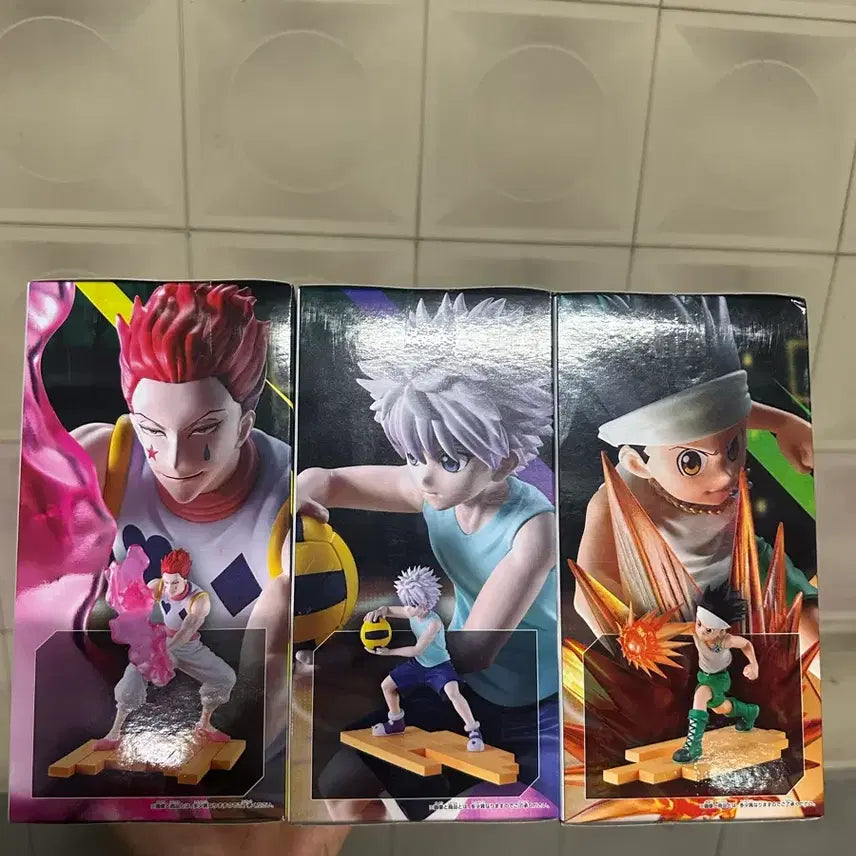 [BUNJANG] Banpresto Hunter x Hunter 3-Figure Set (Sealed) / 헌터헌터 반프레스토 3종 피규어 미개봉 새상품 팝니다
