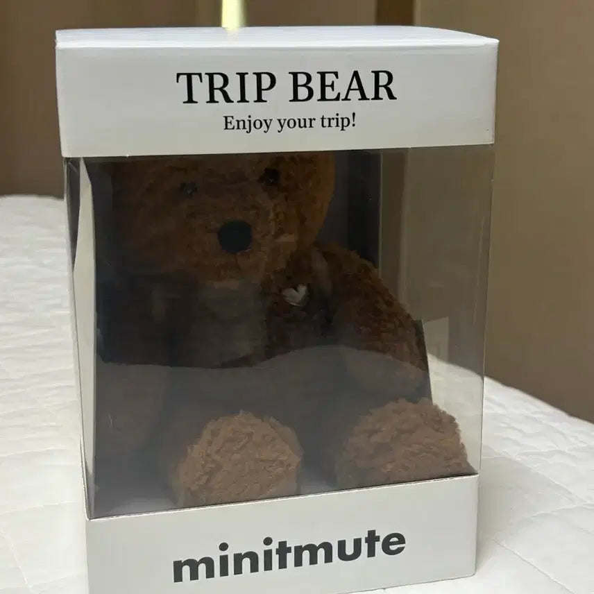 [BUNJANG] MinuteMute Trip Bear Bag Charm / 미닛뮤트 트립베어