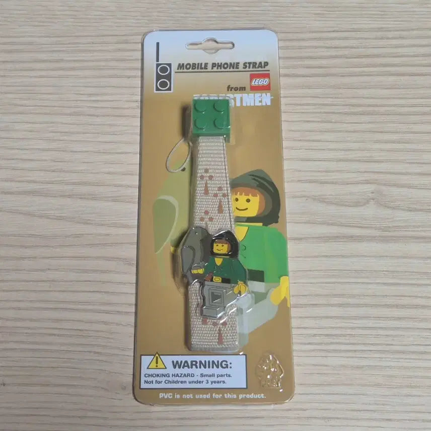 [BUNJANG] LEGO Forestman Mobile Phone Strap (Sealed New Product) / 레고 포레스트맨 모바일 폰 스트랩 (미개봉 새제품)