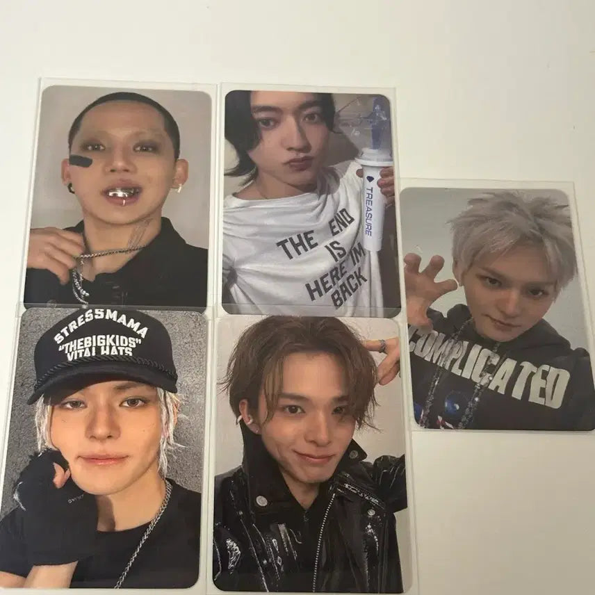 [BUNJANG] TREASURE Photocard Bundle Set / 트레저 포카 일괄 양도