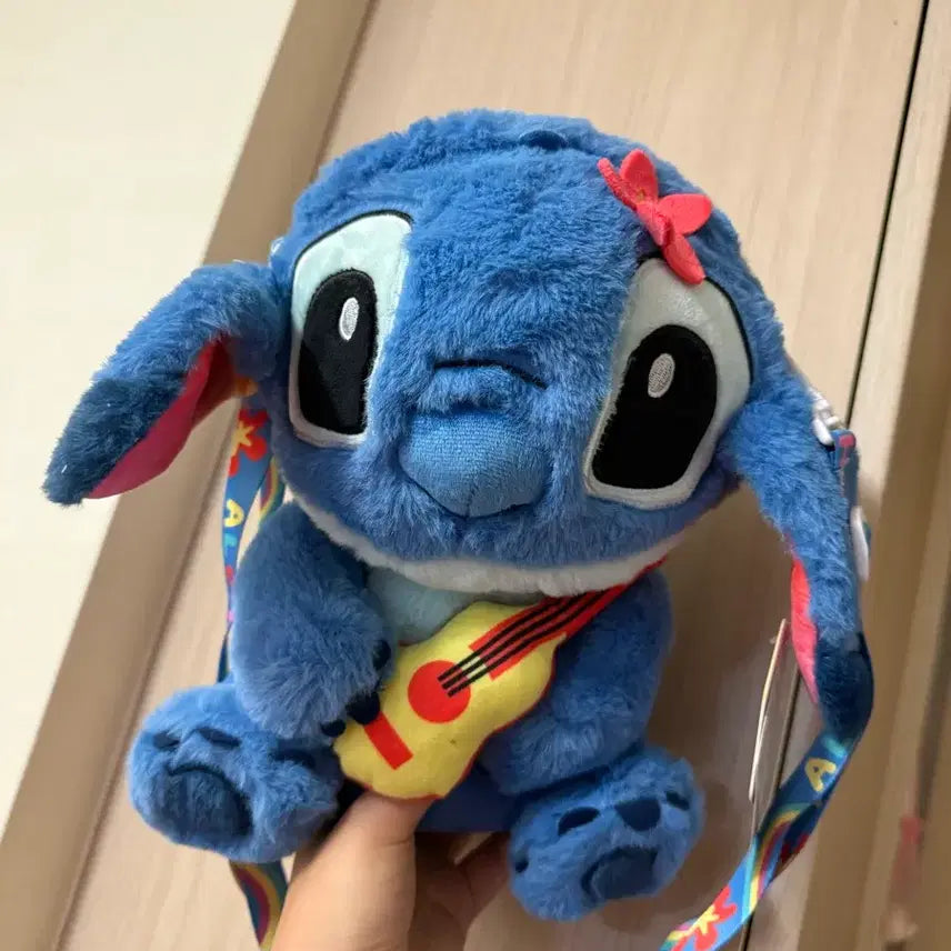 [BUNJANG] Disney Stitch Plush Toy with Guitar / 디즈니 스티치 인형 릴로앤스티치