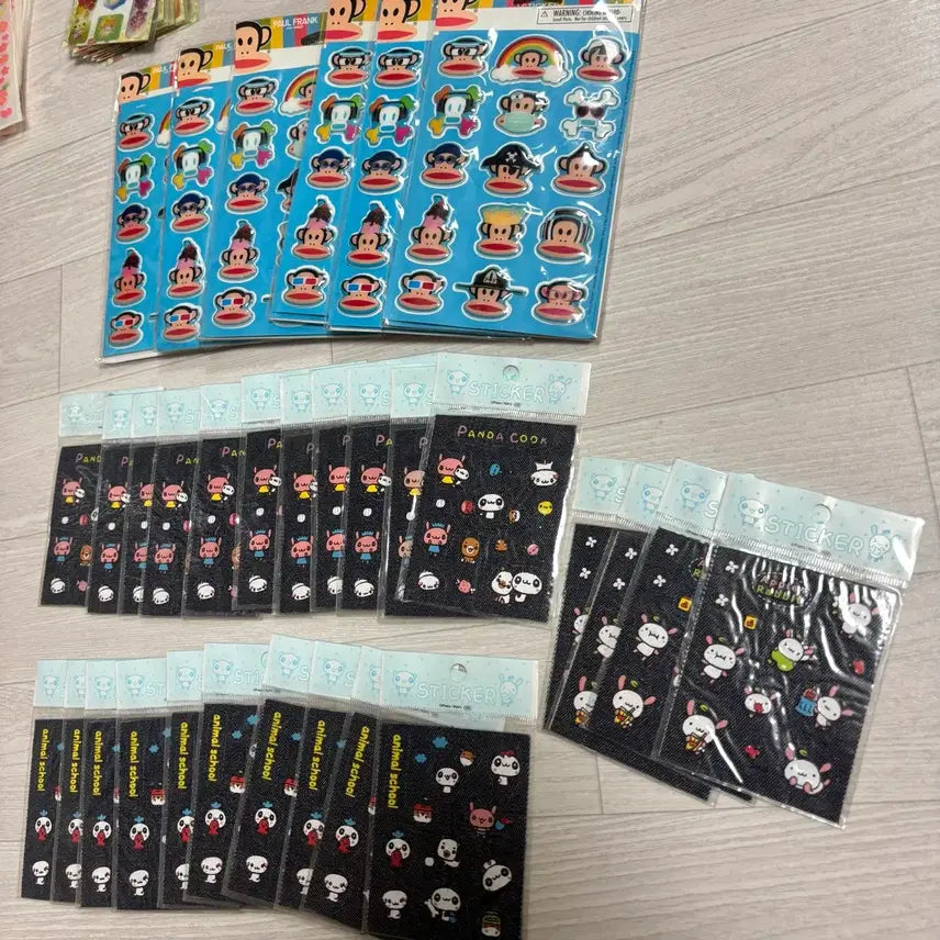 [BUNJANG] Classic Stationery White Blank Hamster Sticker / [무조건 5000] 고전문구 스티커 화이트 플랭크 햄스터