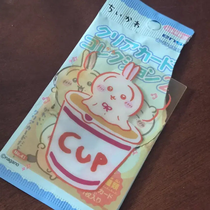 [BUNJANG] Chiikawa Sitting Plush, Usagi Clear Card Bundle / 치이카와 앉는 누이, 우사기 클리어 카드 판매합니다