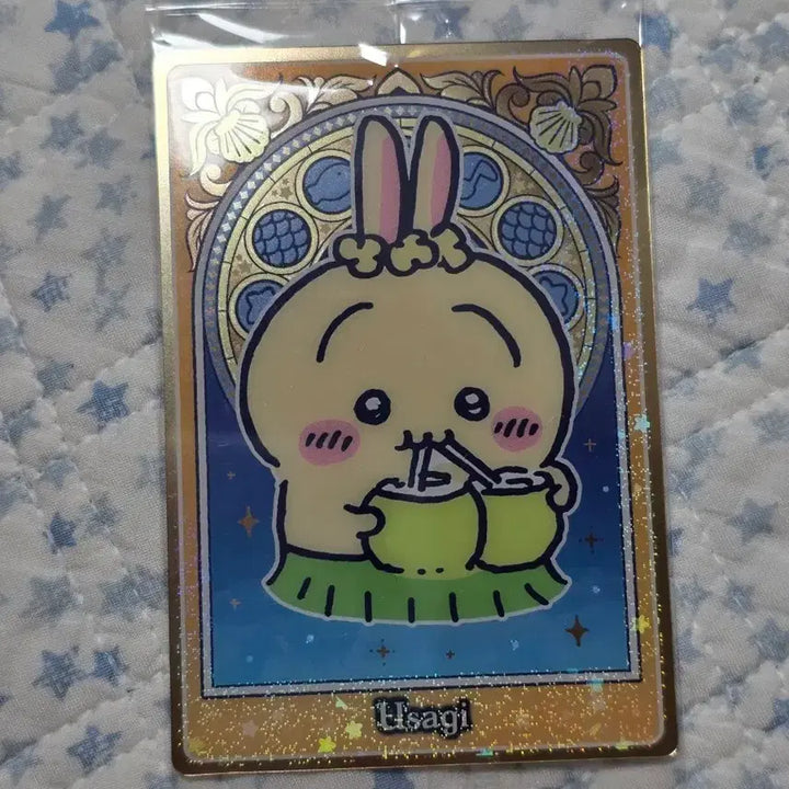 [BUNJANG] Mermaid Island Wafer Usagi Card / 인어섬 웨하스 우사기 카드