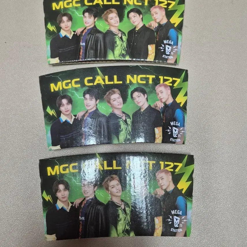 [BUNJANG] NCT 127 Mega Coffee CALL Cup Holder Bundle Set / NCT127 메가커피 CALL 컵홀더