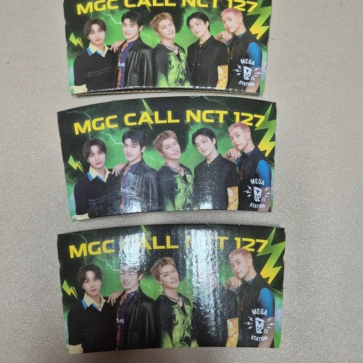 [BUNJANG] NCT 127 Mega Coffee CALL Cup Holder Bundle Set / NCT127 메가커피 CALL 컵홀더