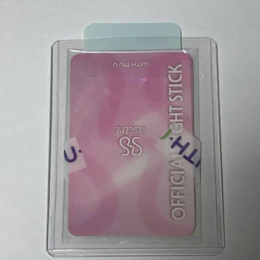 [BUNJANG] Ressene Official Lightstick Photocard Sealed / 리센느 응원봉 포카 미개봉