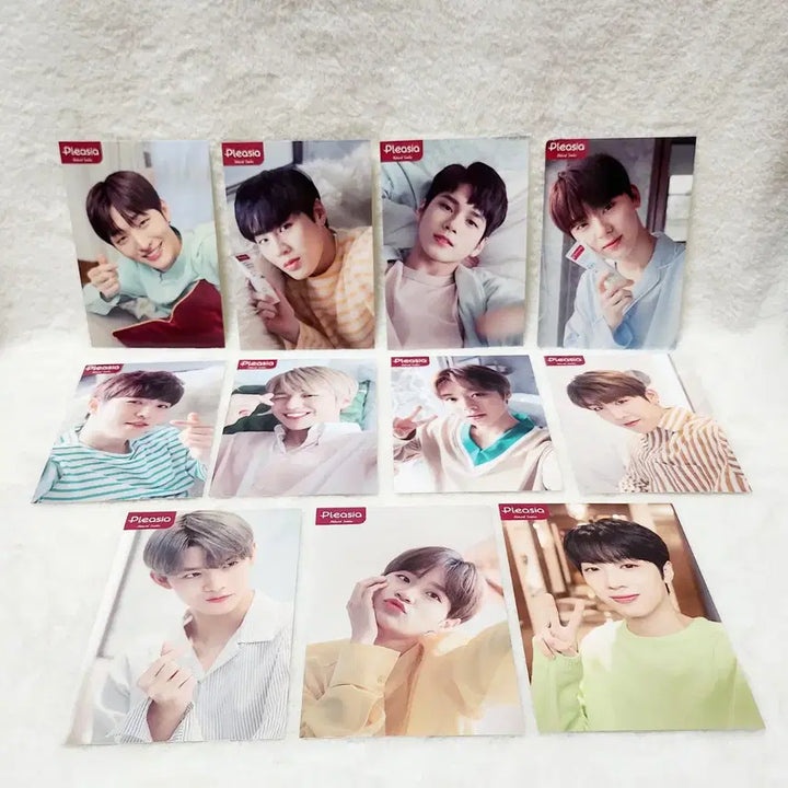 [BUNJANG] Wanna One Plesia Toothpaste Postcard Set - Park Ji Hoon, Lee Dae Hwi, Hwang Min Hyun, Park Woo Jin, Ong Seong Wu, Yoon Ji Sung, Bae Jin Young, Kim Jae Hwan, Kang Daniel / 워너원 플레시아 치약 엽서 사진 박지훈 이대휘 황민현 박우진 옹성우 윤지성 배진영 김재환 강다니엘