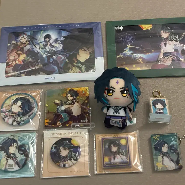 [BUNJANG] Genshin Impact Xiao Merchandise Bundle Set / 원신 소 공식굿즈 일괄