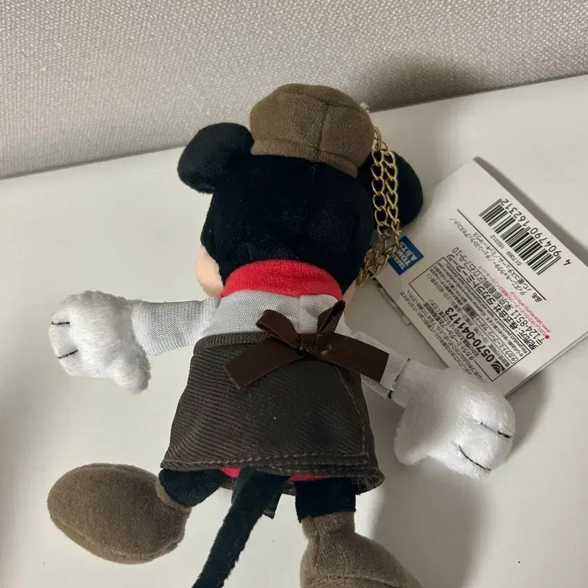[BUNJANG] Takara Tomy Disney Mickey Mouse Bakery Plush Keychain / 타카라토미 디즈니 미키마우스 베이커리 인형 키링