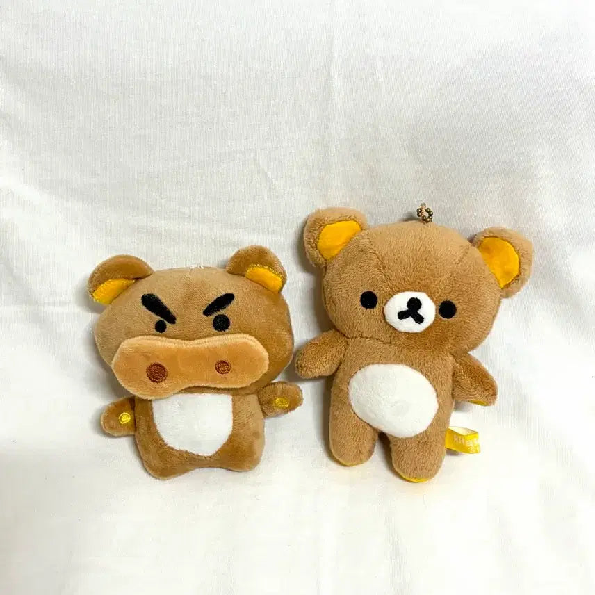 [BUNJANG] Rilakkuma &amp; Buriburidaiou Rilakkuma Plush Set / 부리부리 리락쿠마 인형