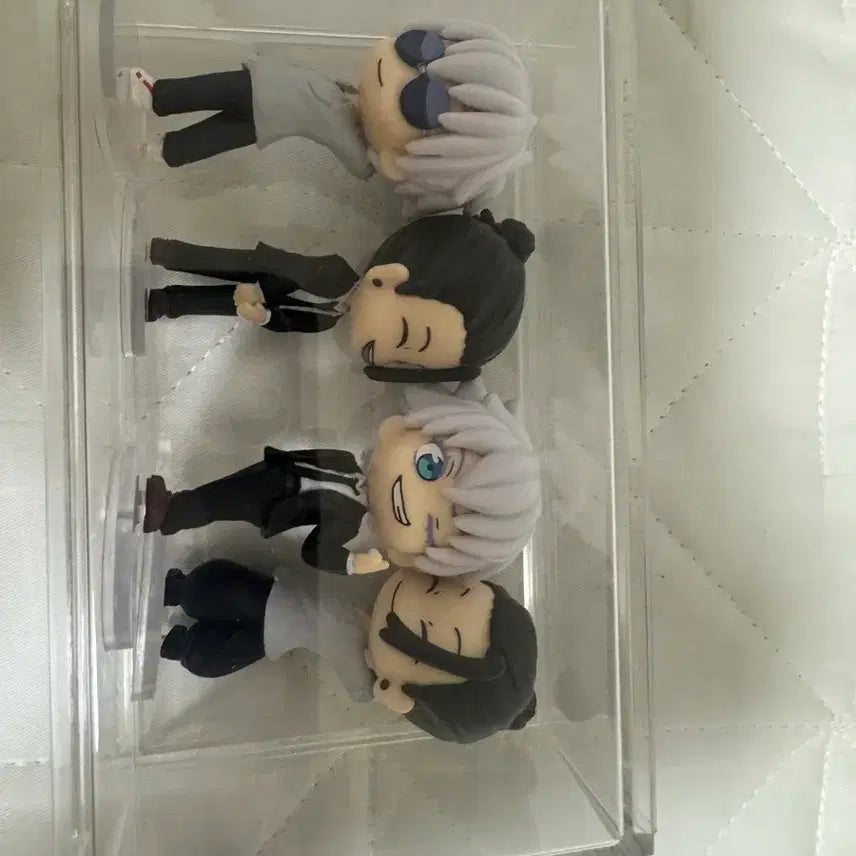 [BUNJANG] Jujutsu Kaisen Gojo Satoru &amp; Geto Suguru Gacha Figures Bundle Set / 가챠 피규어 회옥옥절 하라혼 고죠 게토 일괄 고죠 사토루 주술회전