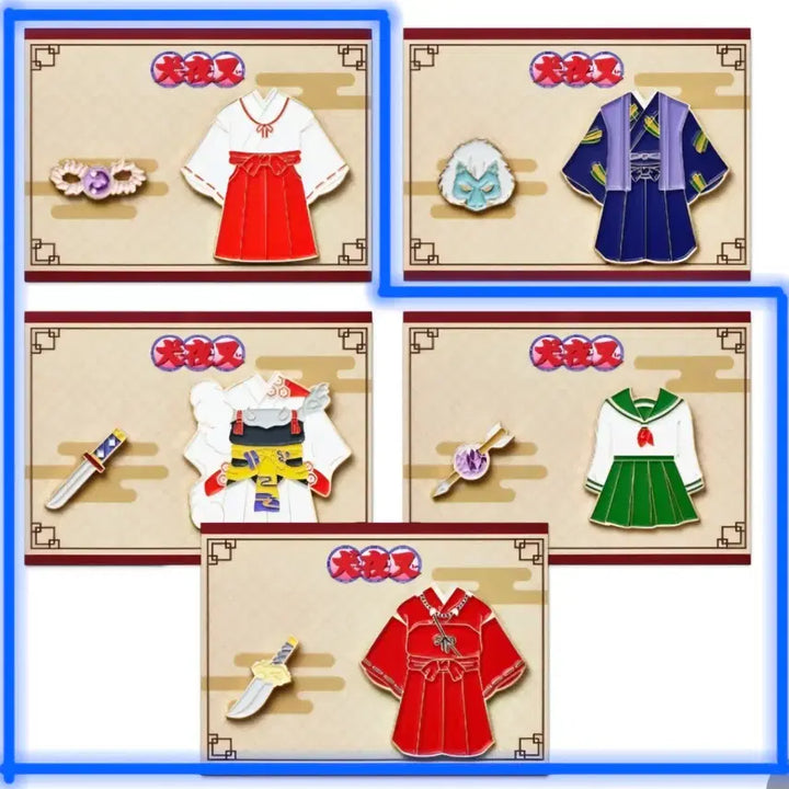 [BUNJANG] Inuyasha CGV Pin Badge - Narak (Trade) / 교환) 이누야샤 cgv 뱃지 나락 -> 이누야샤, 가영, 금강, 셋쇼마루