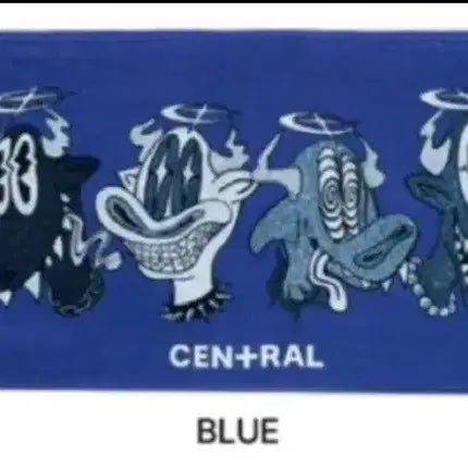 [BUNJANG] King Gnu Central Blue Towel / 킹누 센트럴 블루 타올