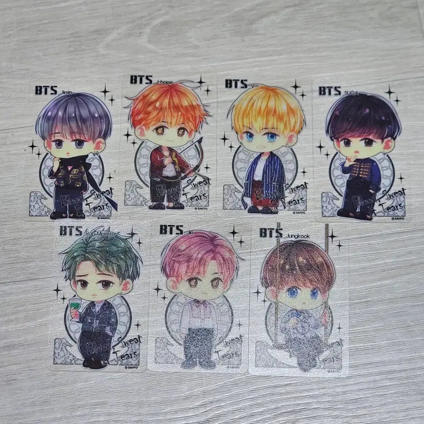 [BUNJANG] BTS Blood Sweat &amp; Tears MV Transparent Cardtec / 방탄소년단 피땀눈물 뮤비 투명 카트텍