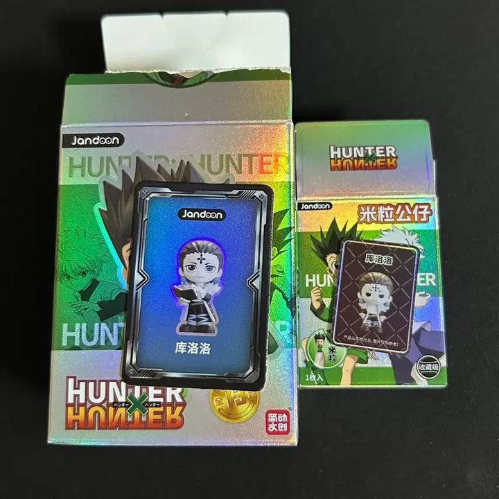 [BUNJANG] Hunter x Hunter Chrollo Big Scarab &amp; Mini Scarab Set Figure / (정품 최저가 세트 일괄) 헌터헌터 클로로 빅쌀알+미니쌀알 세트 일상 미니 러닝 피규어